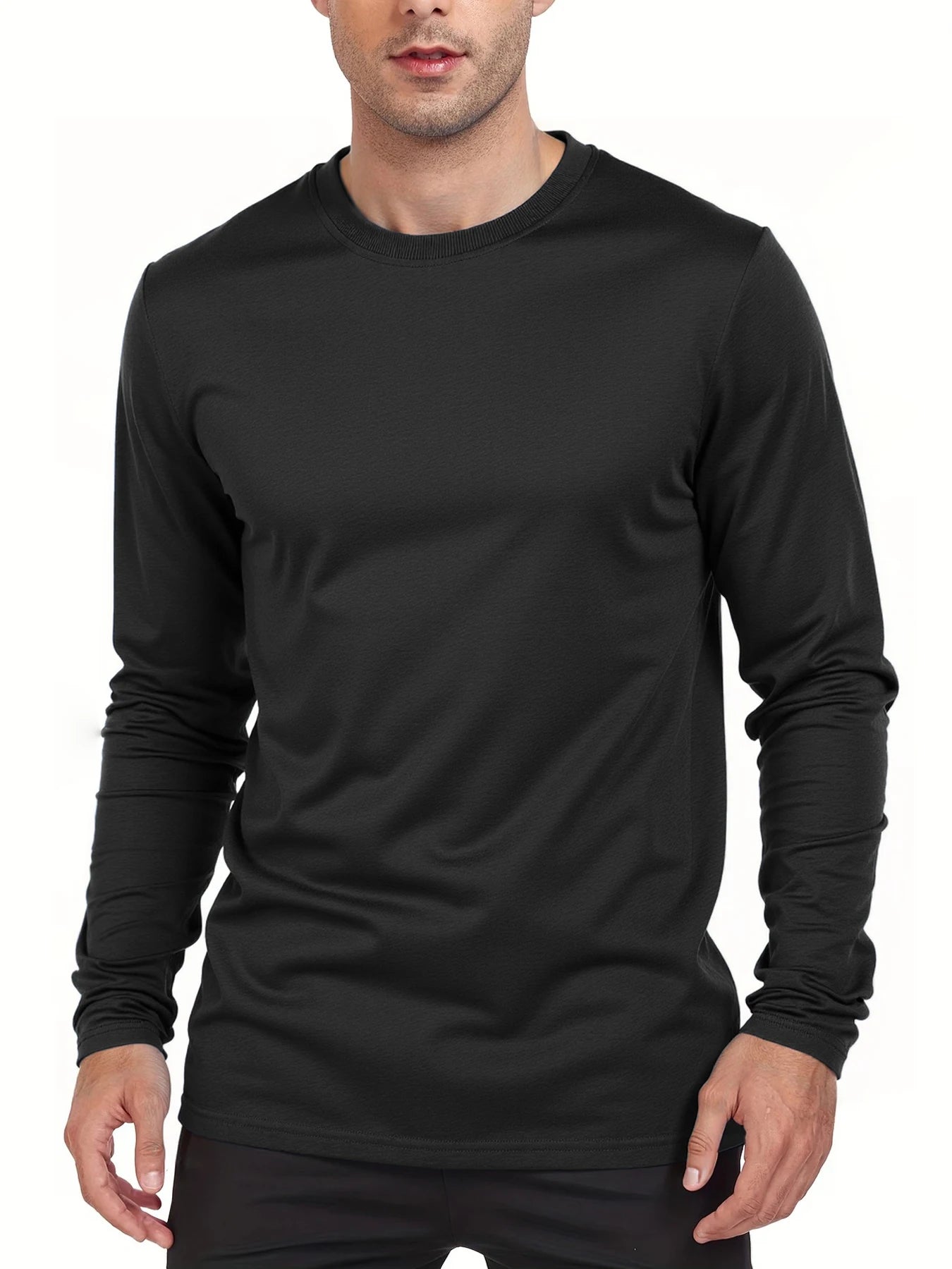 Classic Long Sleeve Men Tee