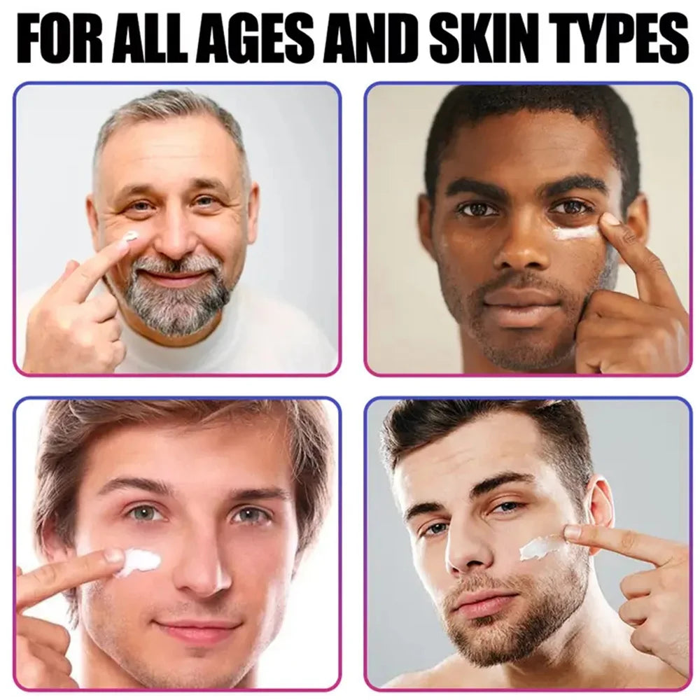 Smooth Wrinkle Cream for Men Remove Face & Neck Wrinkles Firming Moisturizing Skin Retinol Face Cream Younger Facial Treatment