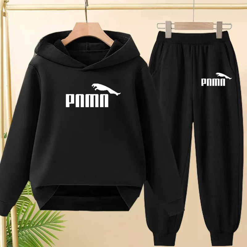 Cartoon Casual Kids Jogging Set