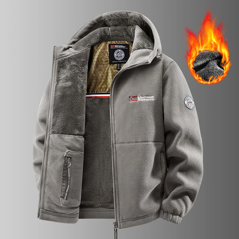 Thermal Fleece Outdoor Men Jacket