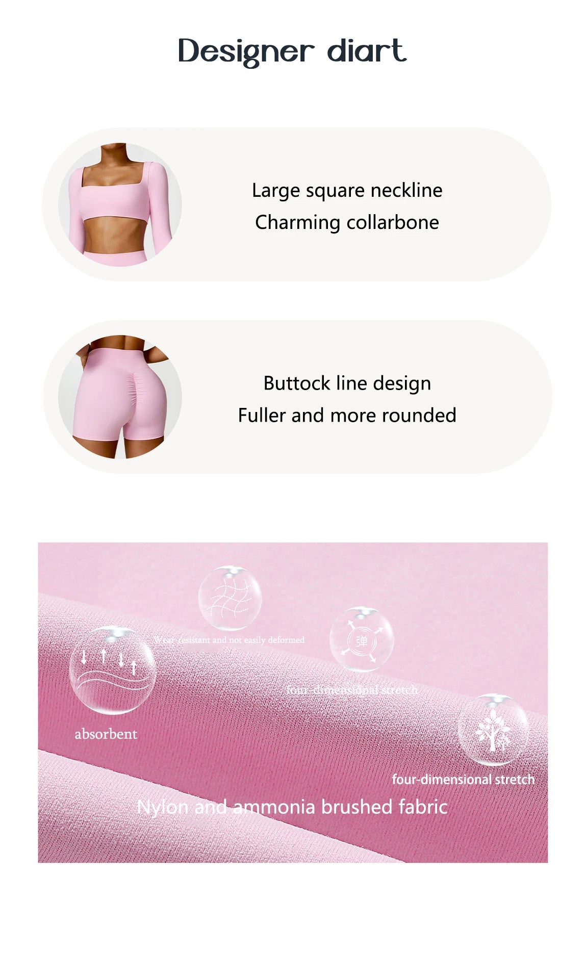Summer 2PCS Yoga Suit Sports Set Women Quick-Dry Gym Set Women Tracksuit Running Workout Long Sleeve Sports Shirt Yoga Clothing