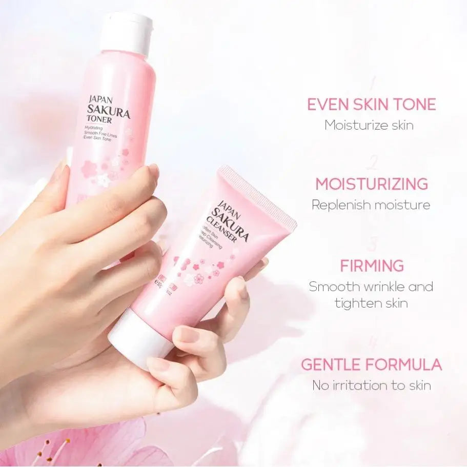 Sakura Complete Skincare Collection Set