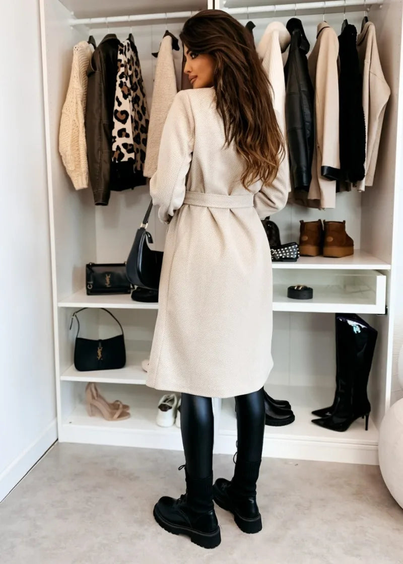 Vintage Double Breasted Wool Trench