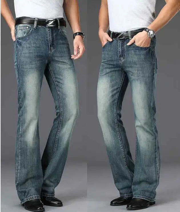 Flared Jeans Loose Men Jeans