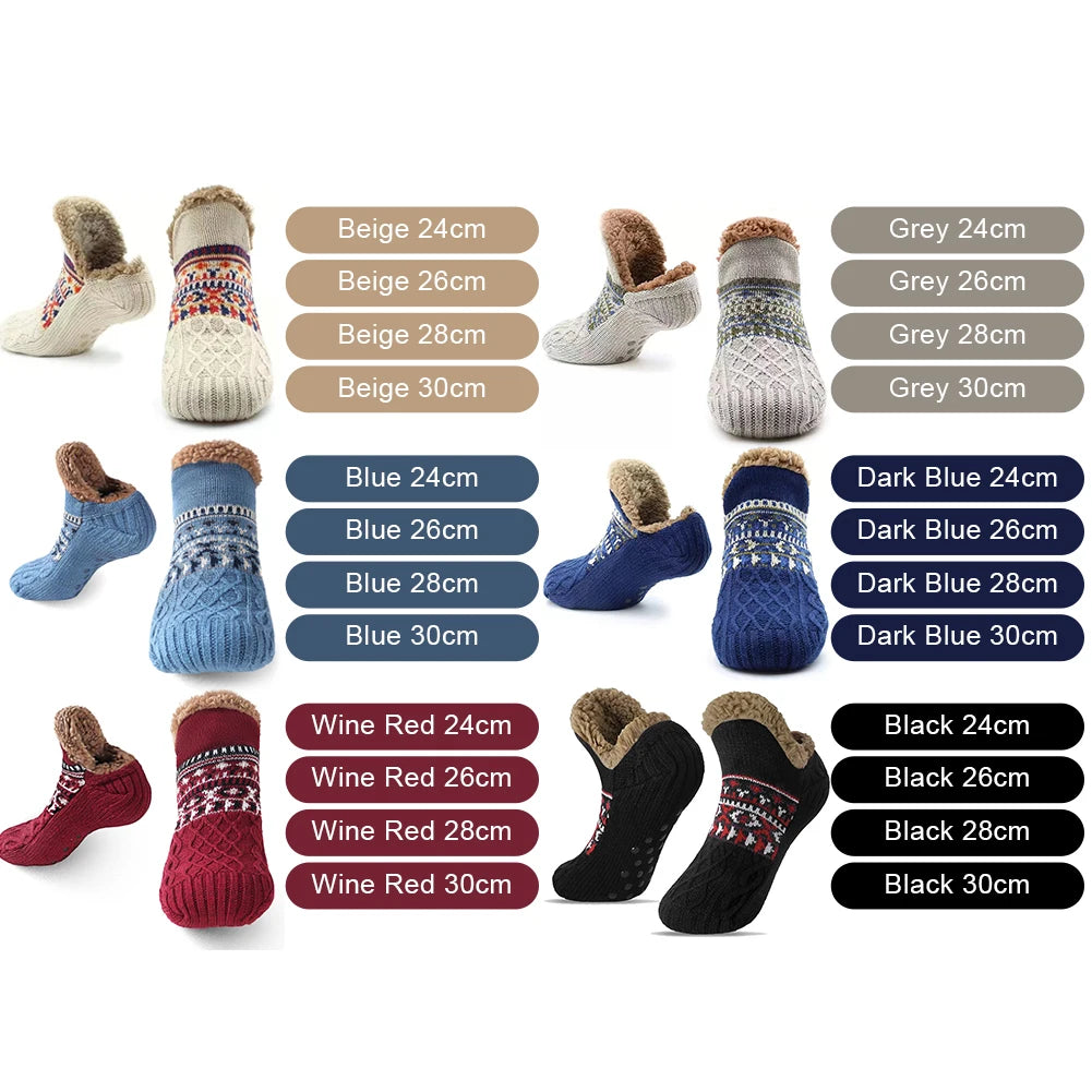 Winter Fuzzy Non-Slip Slipper Socks