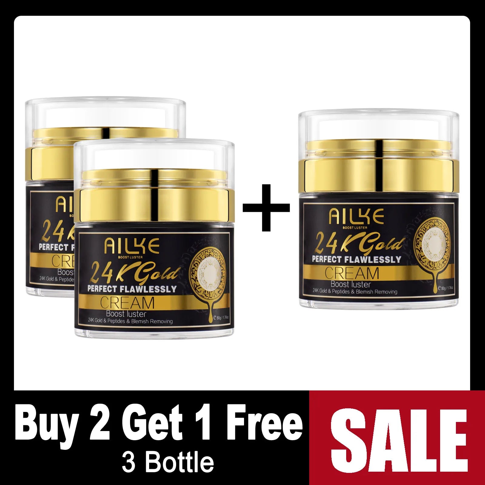24K Gold Collagen Whitening Care Set