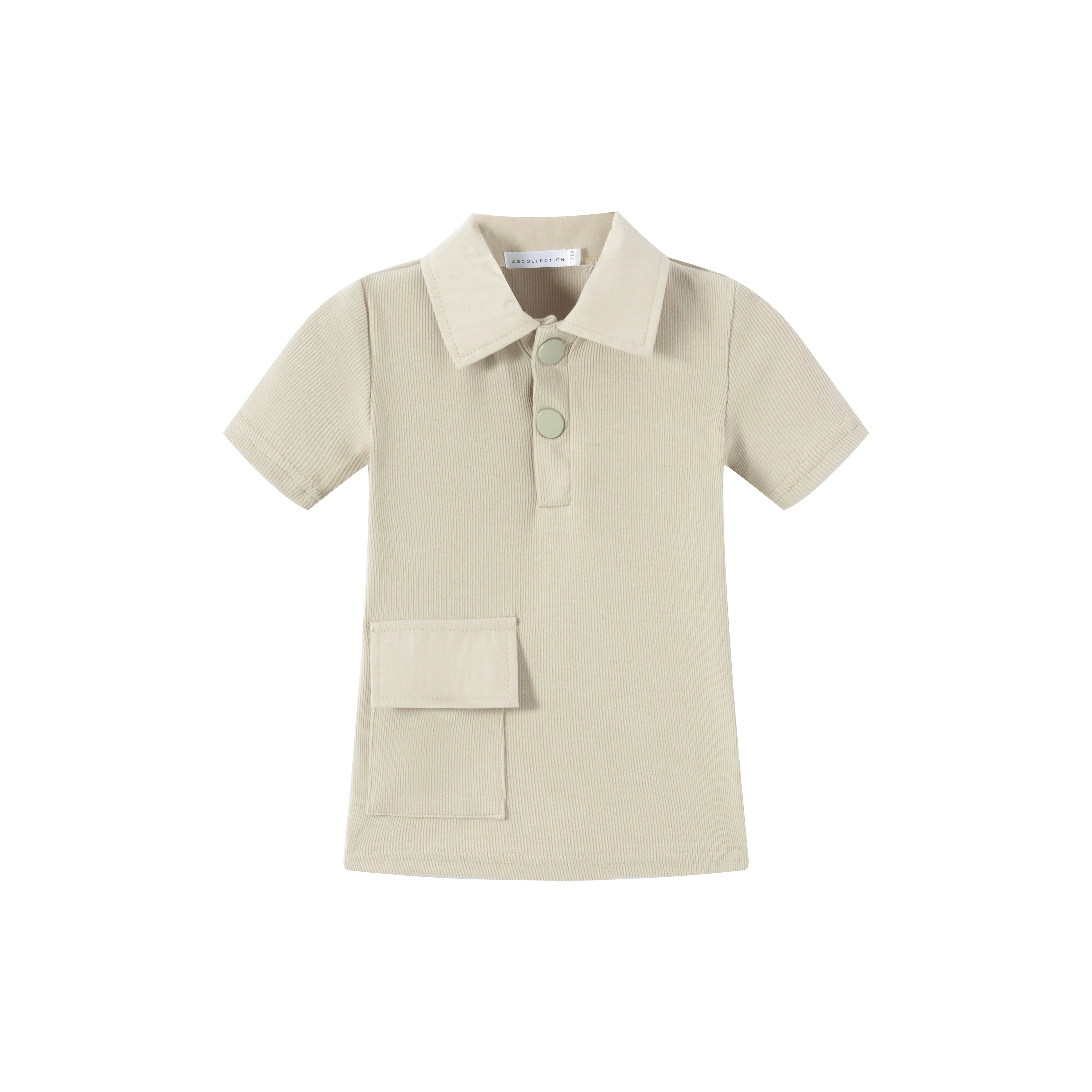 Ribbed Summer Kids Casual Set
