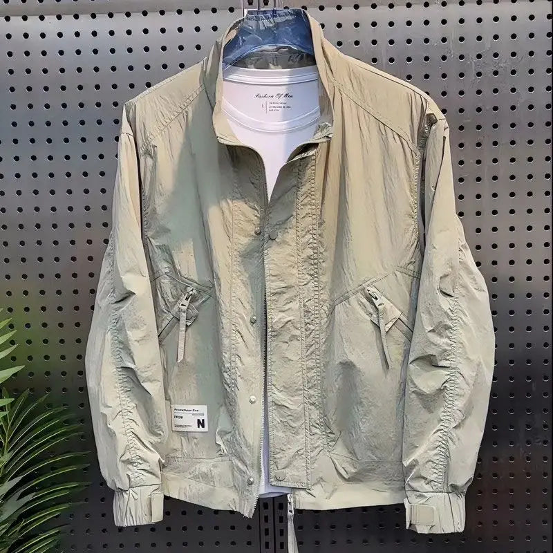 Lightweight Zip Casual Jacket