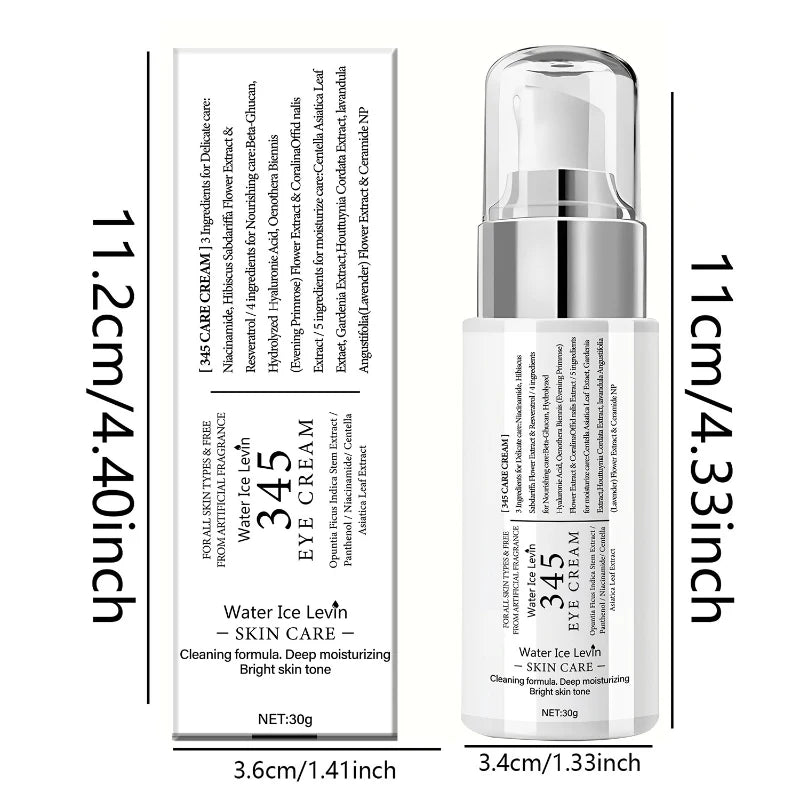 345 Skincare Set With Eye Cream Moisturizing Cream Relief Spray Hydrating Soothing Brightening For All Skin Types Sensitive Skin