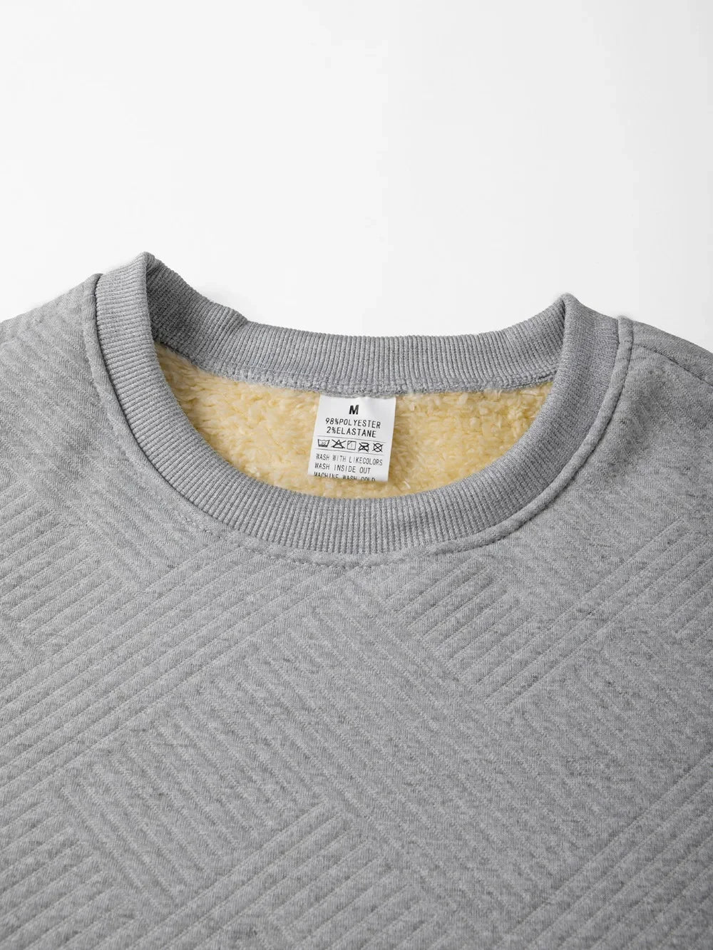 Thick Patchwork Knit Pullover