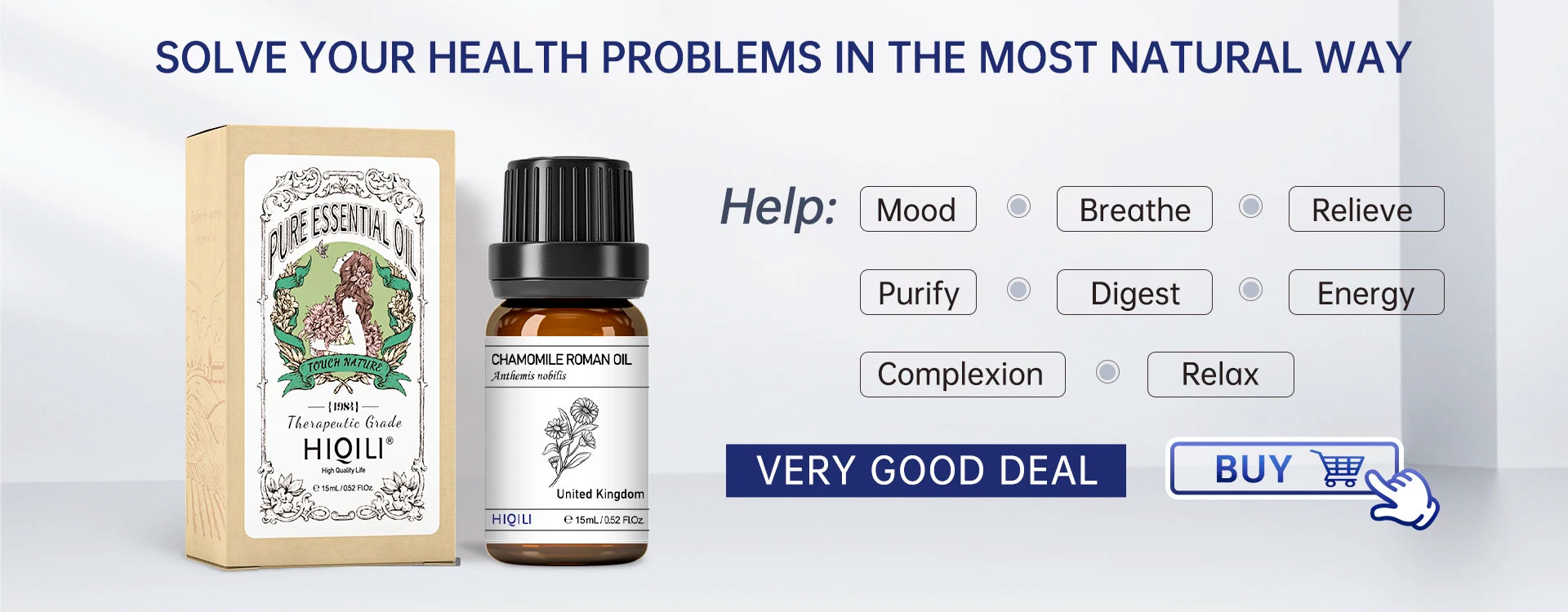 Pure Botanical Aromatherapy Essential Oil