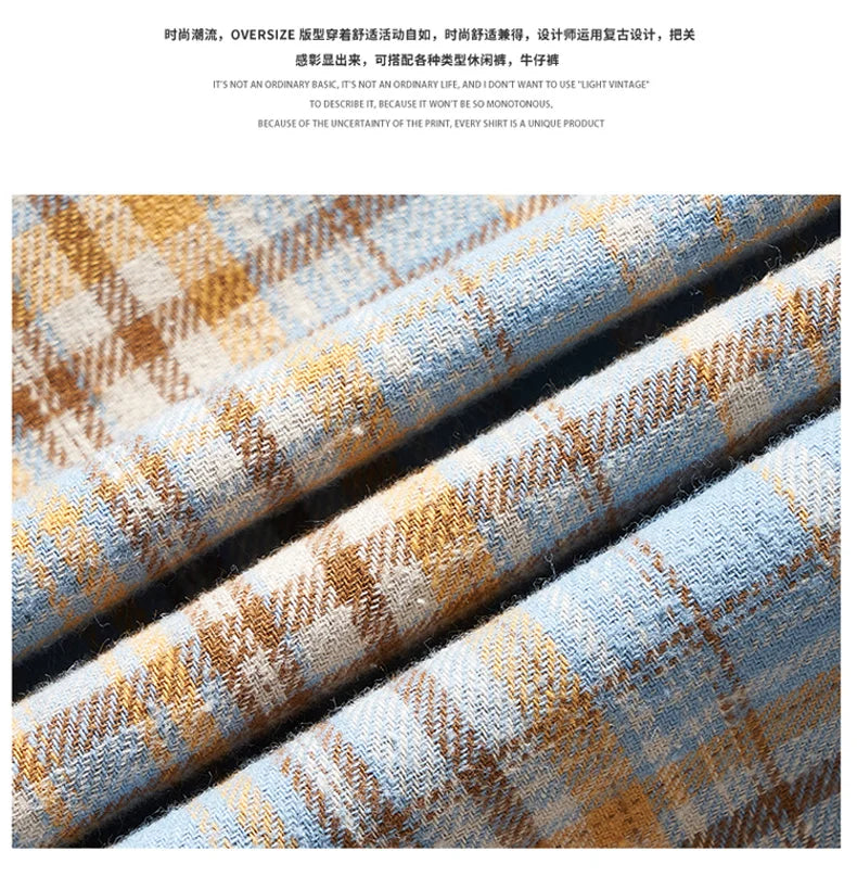 Plaid Casual Long Sleeve Shirt