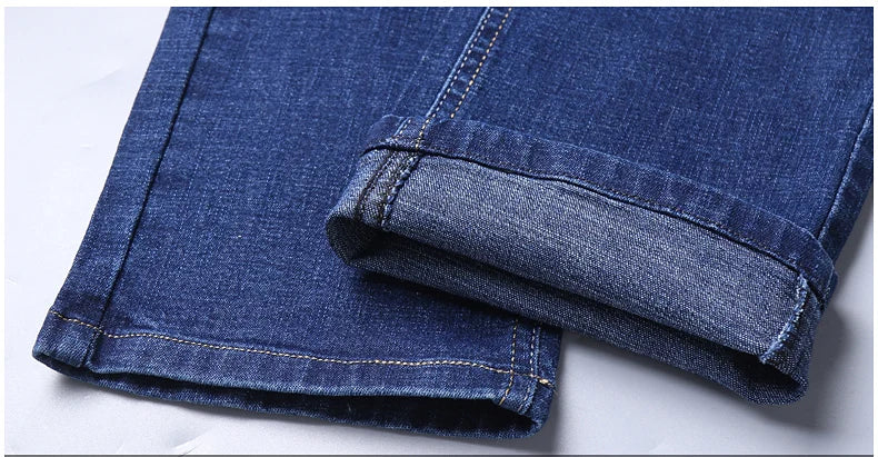 Smart Casual Straight Denim Jeans