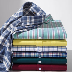 Pure Cotton Oxford Slim Shirt