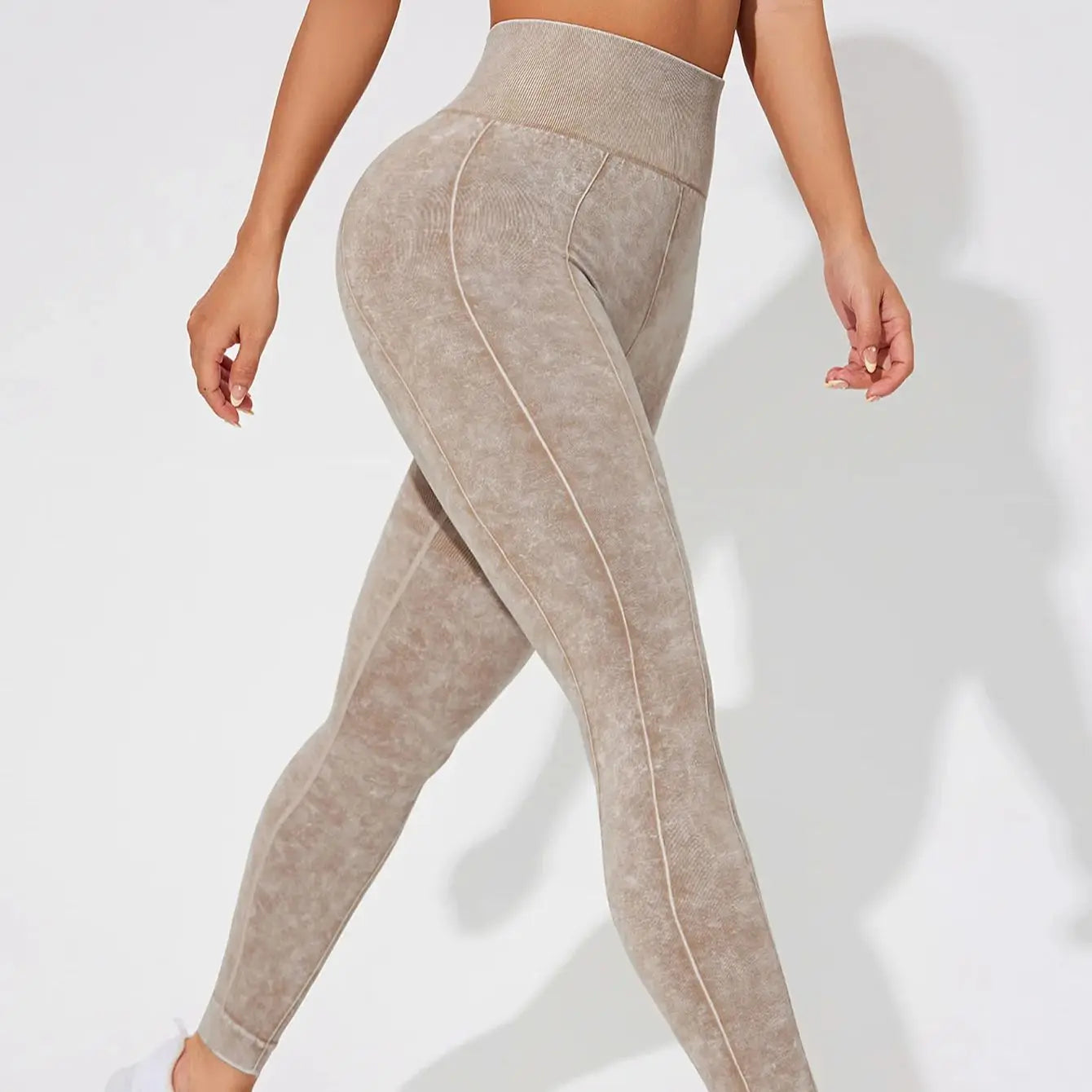 Women Vintage Leggings Gym Fitness Athletic Workout Elastic Leggins Good Elastic Yoga Pants Push Up Sports Training Tights