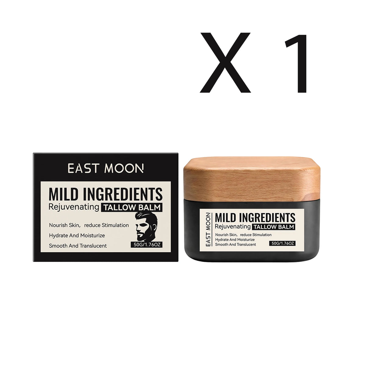 Men's Facial Moisturizer Cream Mild Gentle Formula Smooth Easy To Spread Hydrating Tender Daily Skin Care For Men Face