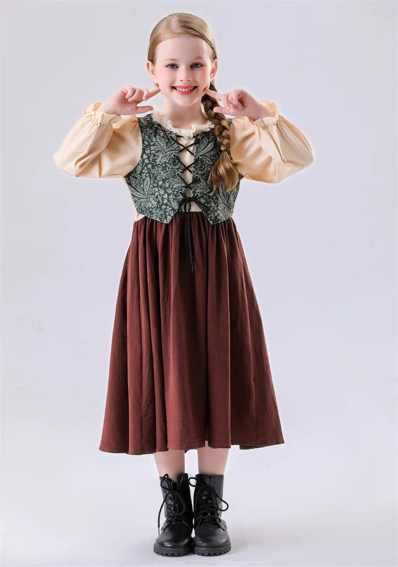 Medieval Bavarian Kids Costume Set