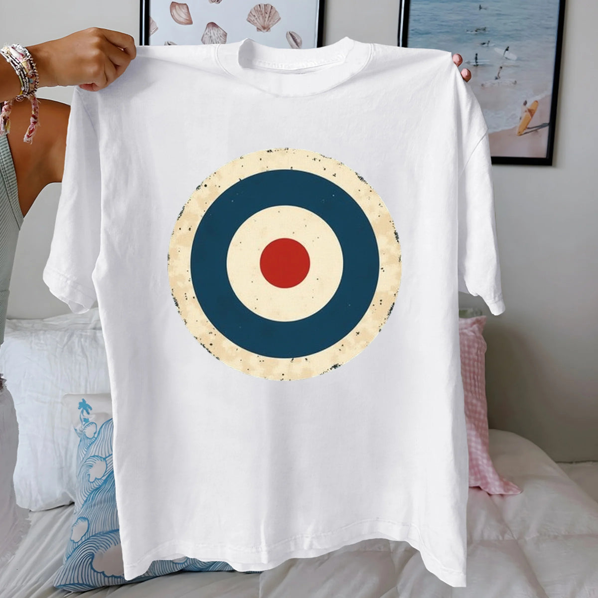 Bullseye Classic Target Cotton T-Shirt