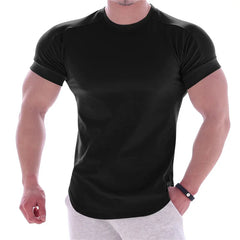 Men's Running T-Shirts Quick Dry Compression Sport T-Shirts Fitness Gym Jogging Shirts, Soccer Shirts Men's Jersey Sportswear