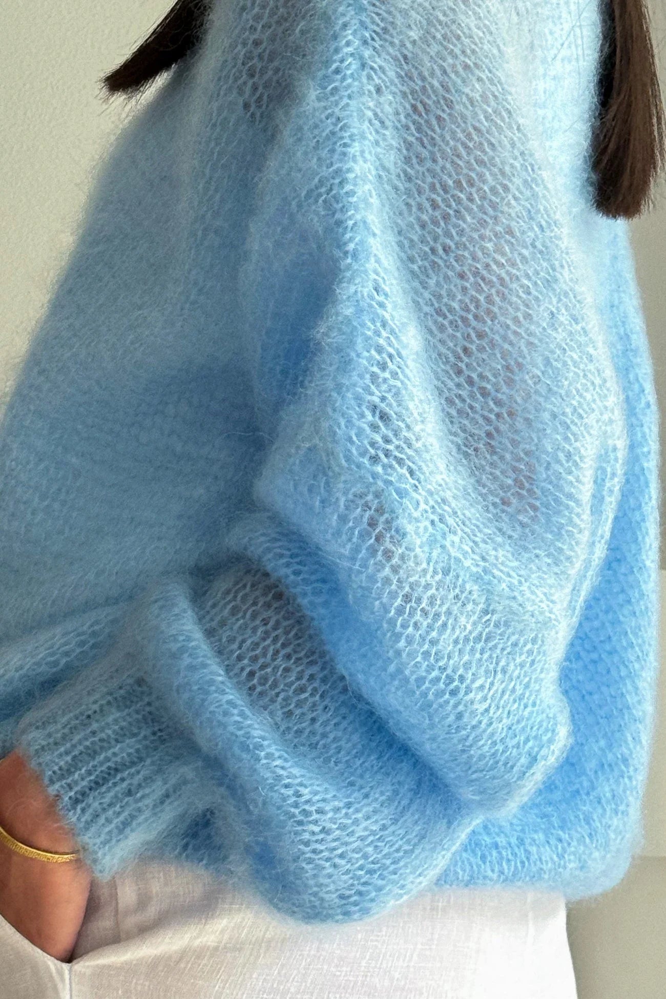 Off Shoulder Casual Knit Pullover