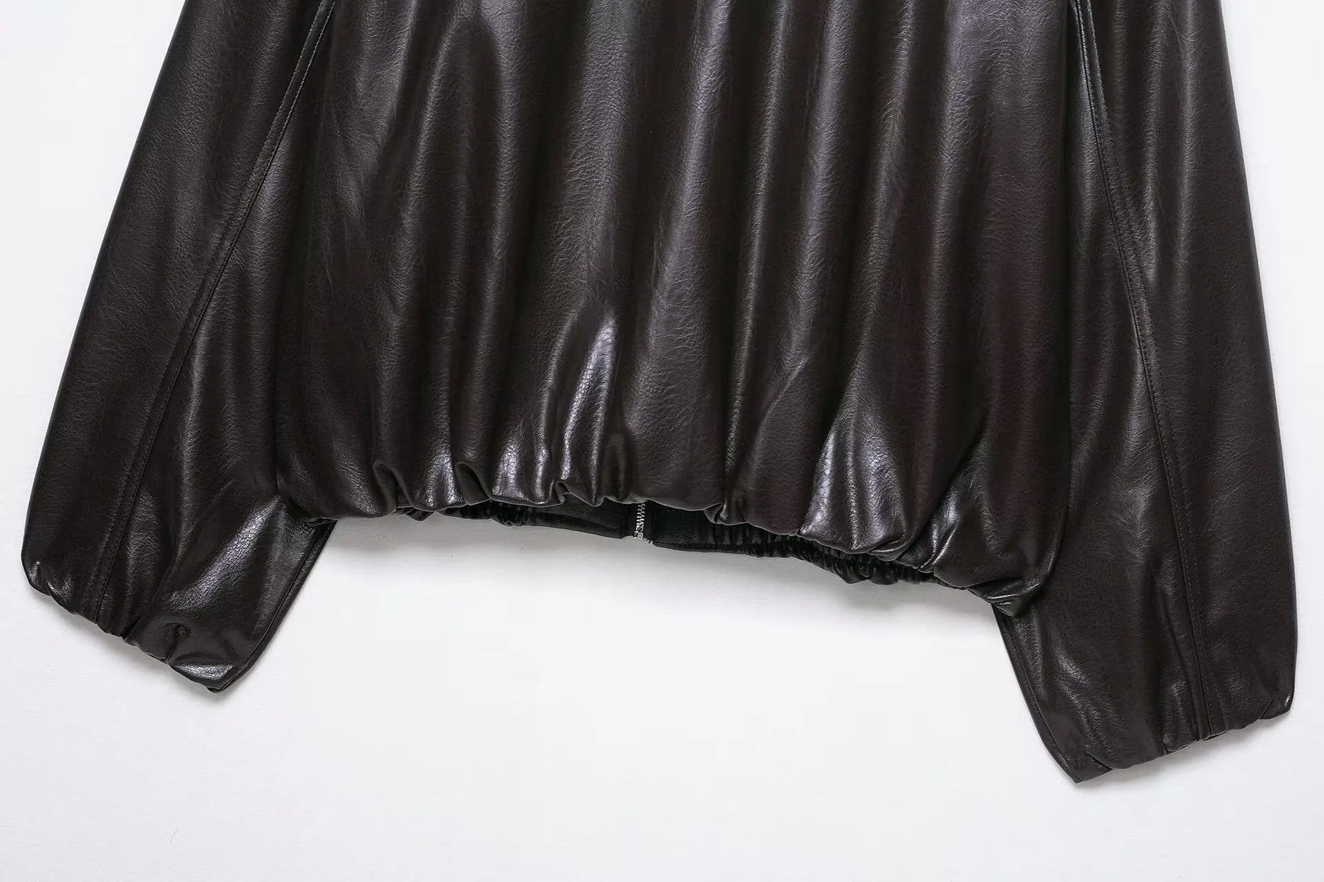 Faux Leather High Street Jacket