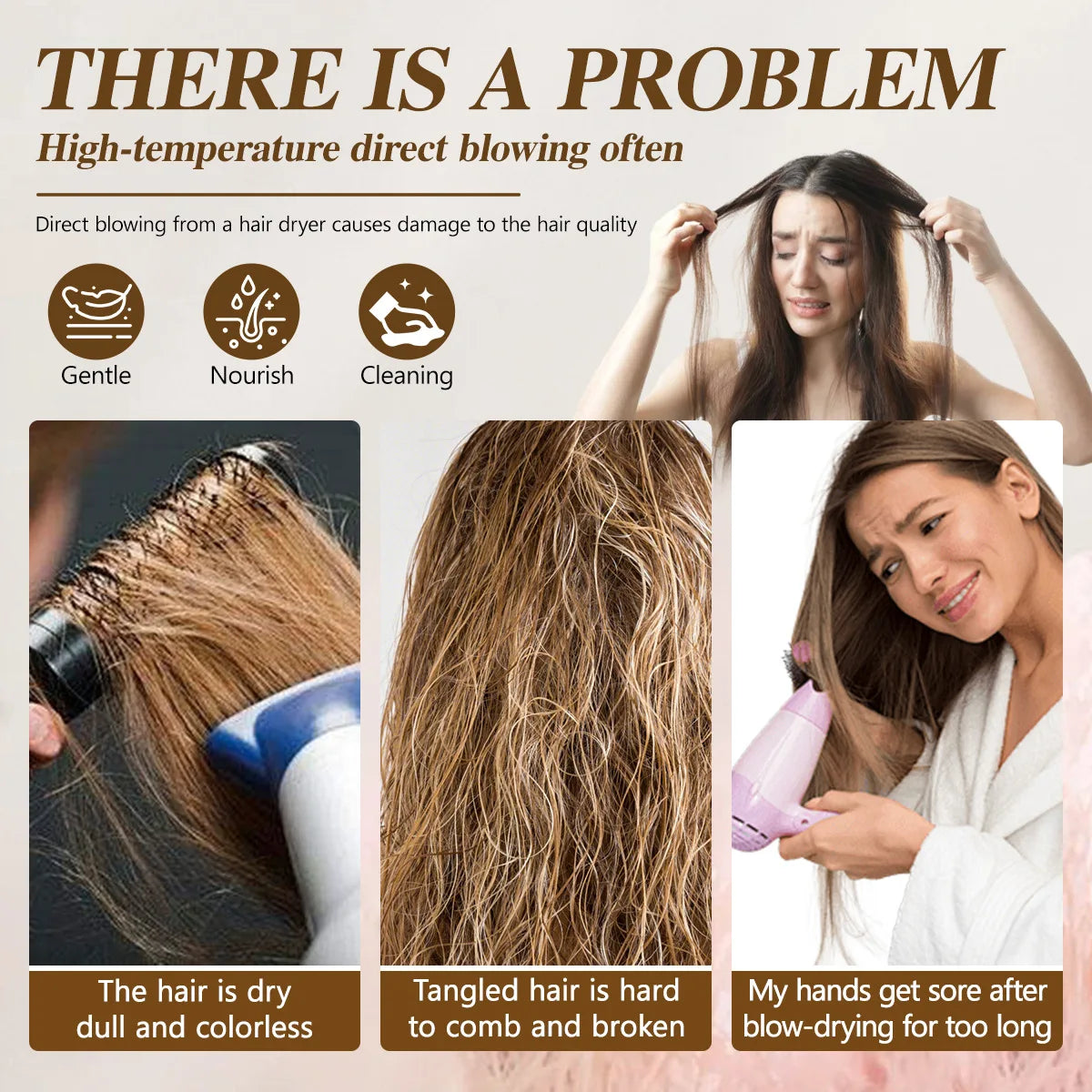 Hair Dryer Drying Cap Hair Treatment Perming Drying Cap Warm Air Drying Care Cap Hair Steaming Treatment Hair Care Thermal Hat