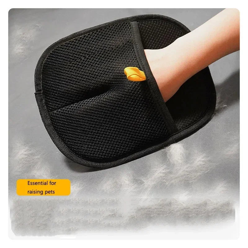Pet Grooming Gloves Static Dedusting Brush Pet Hair Remover Brush Removing Dog Cat Hair From Sofa Carpet Clothes Pet Products