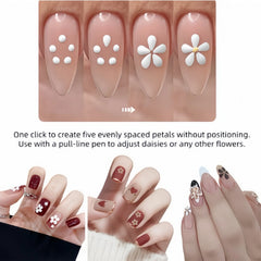Five Petal Flower Dotting Tool