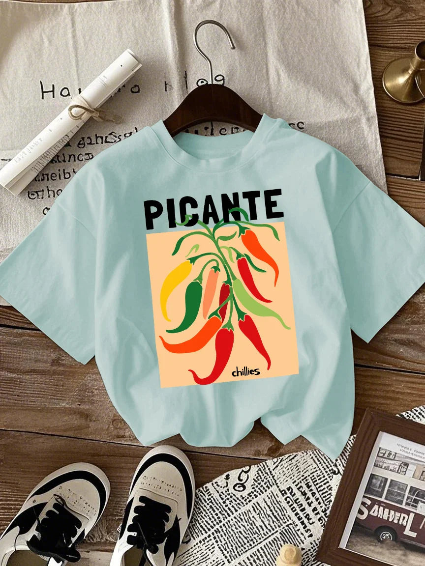 Picante Chillies Streetwear Cotton Tee