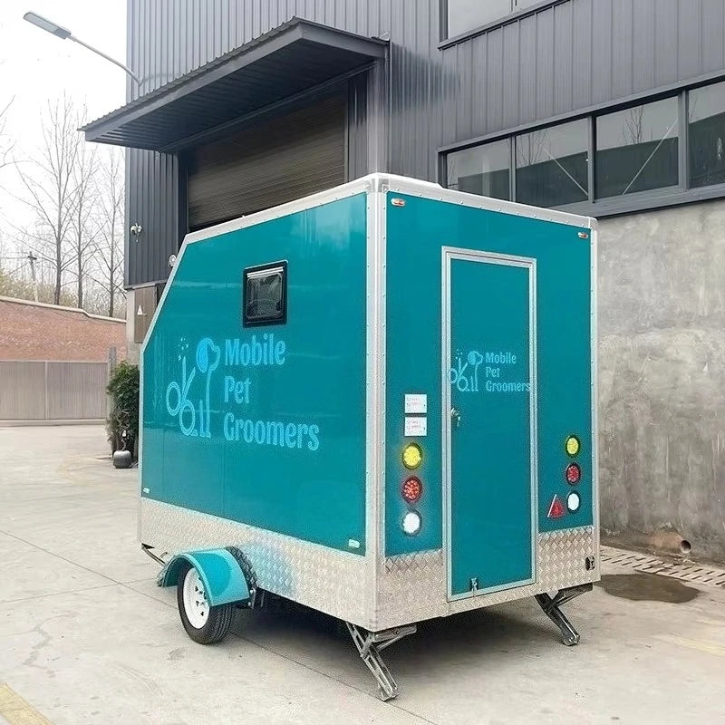 Fully Equipped Mobile Grooming Trailer