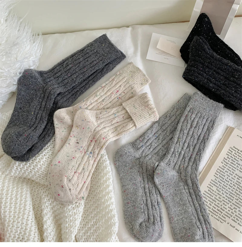 Japanese Wool Casual Socks