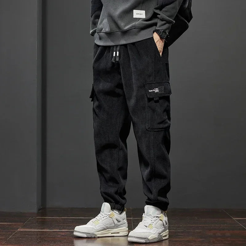 Elastic Waist Casual Jogger Pants
