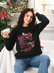 Cozy Reindeer Knit Pullover