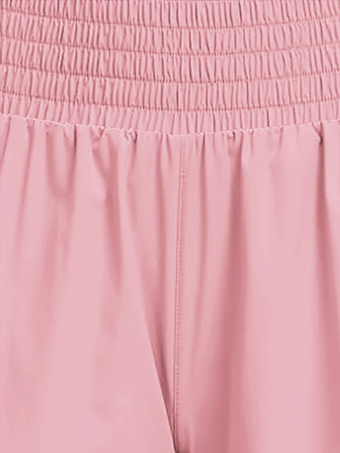 Women's high-waisted athletic shorts for running, yoga, layered design, anti-exposure, fitness, and workout with pockets