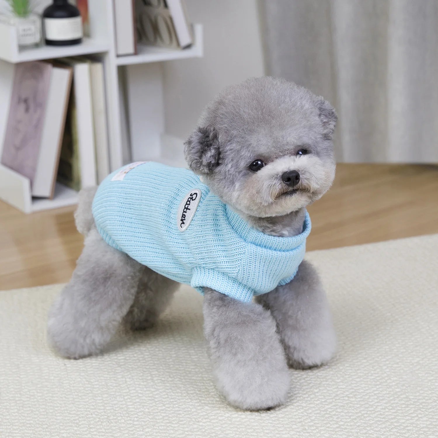 Knitted Winter Pullover Dog Sweater