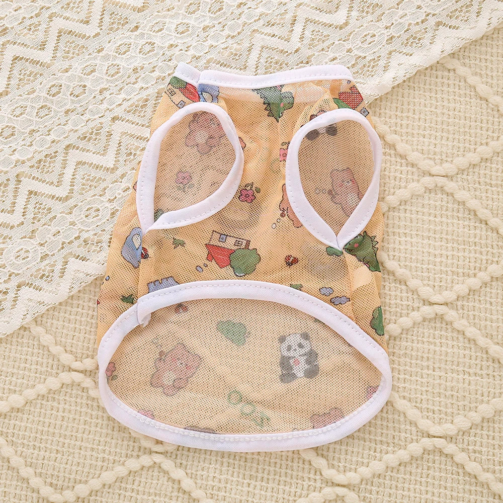 Breathable Mesh Summer Pet Vest