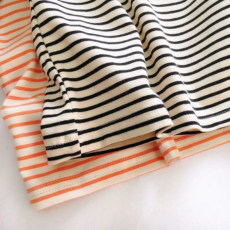 Striped Long Sleeve Baby Tee