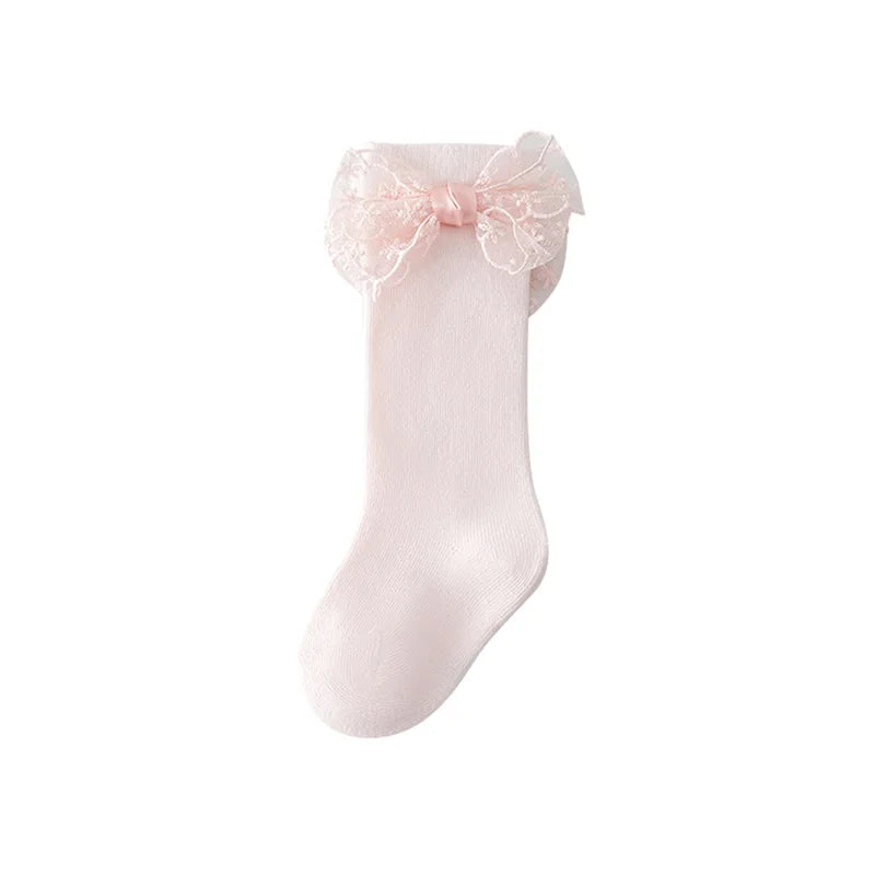 Baby Girl Lace Knee Socks