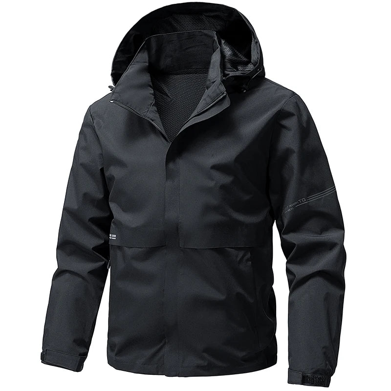 Waterproof Outdoor Hooded Men Jacket