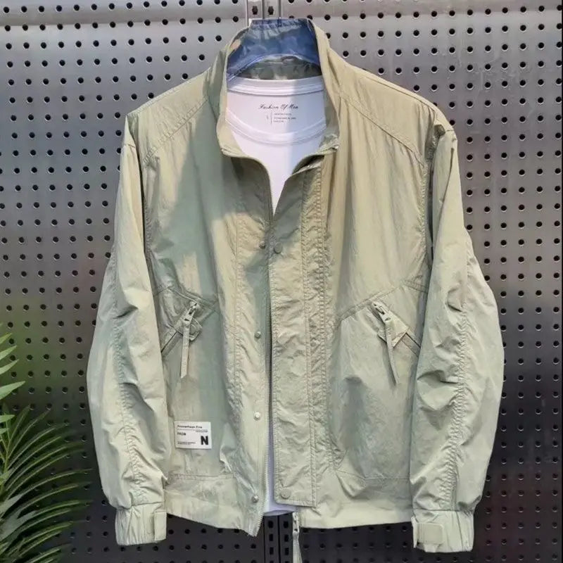 Lightweight Zip Casual Jacket