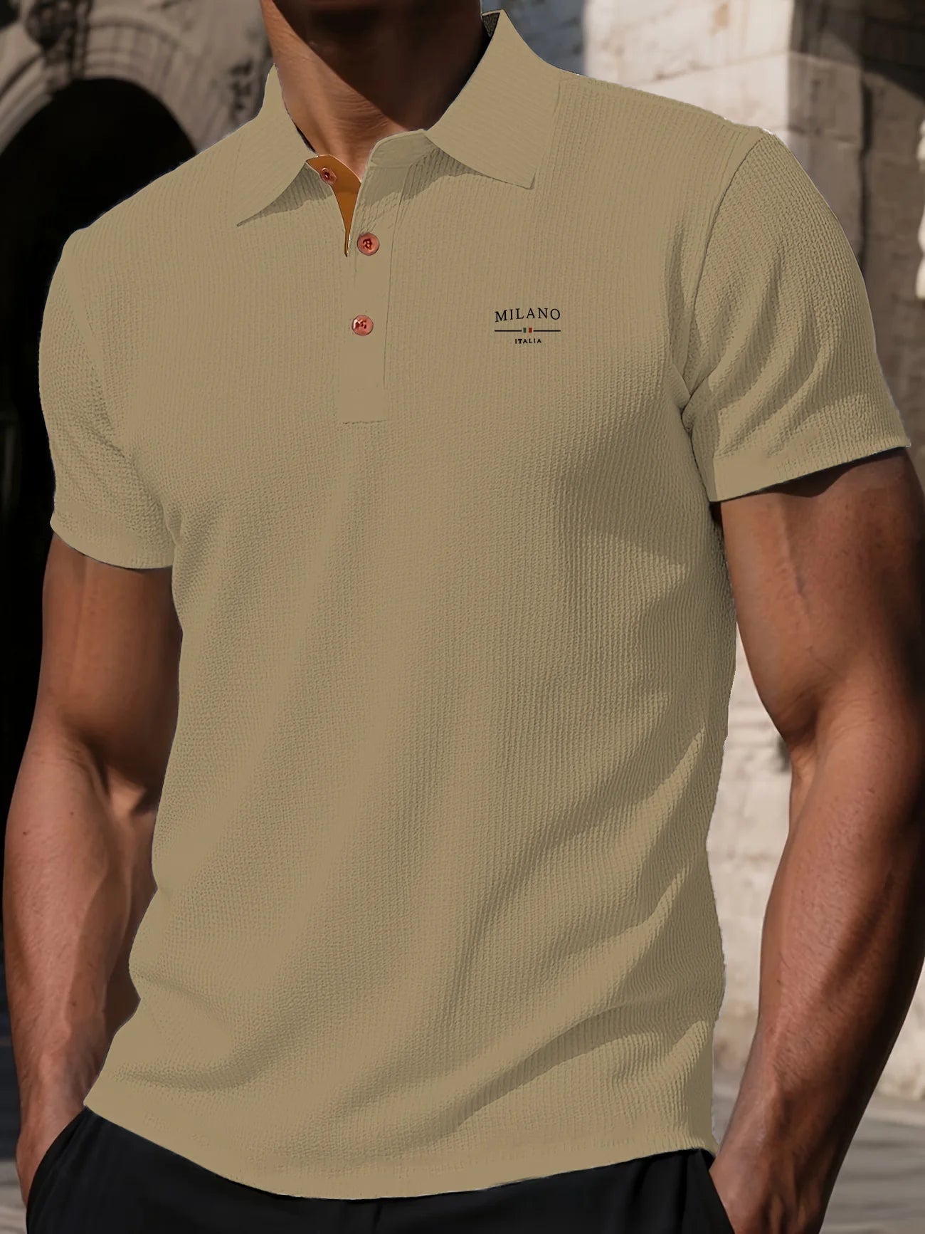 Men's Short-Sleeved Polo Shirt