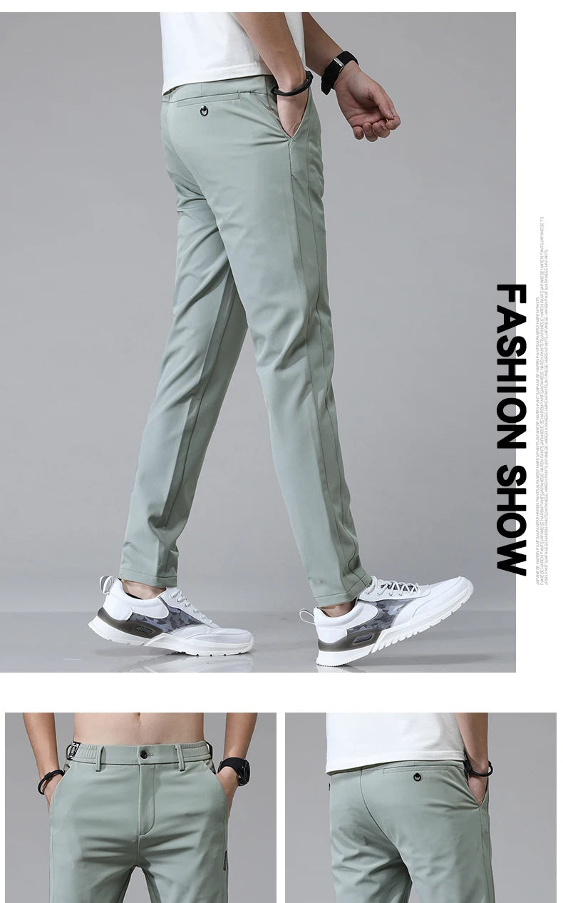 Ultra Thin Slim Casual Golf Pants