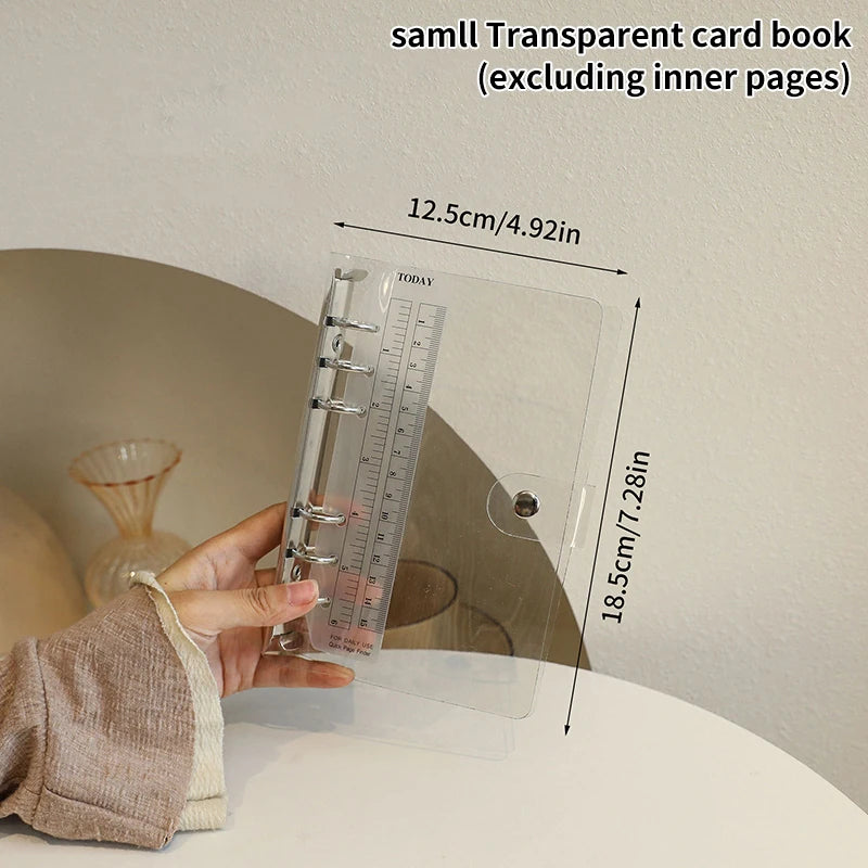 Nail Art Piece Storage Book Large Capacity Exhibition Photo Album Card Clip Display Board DIY Simple Album Storage Book