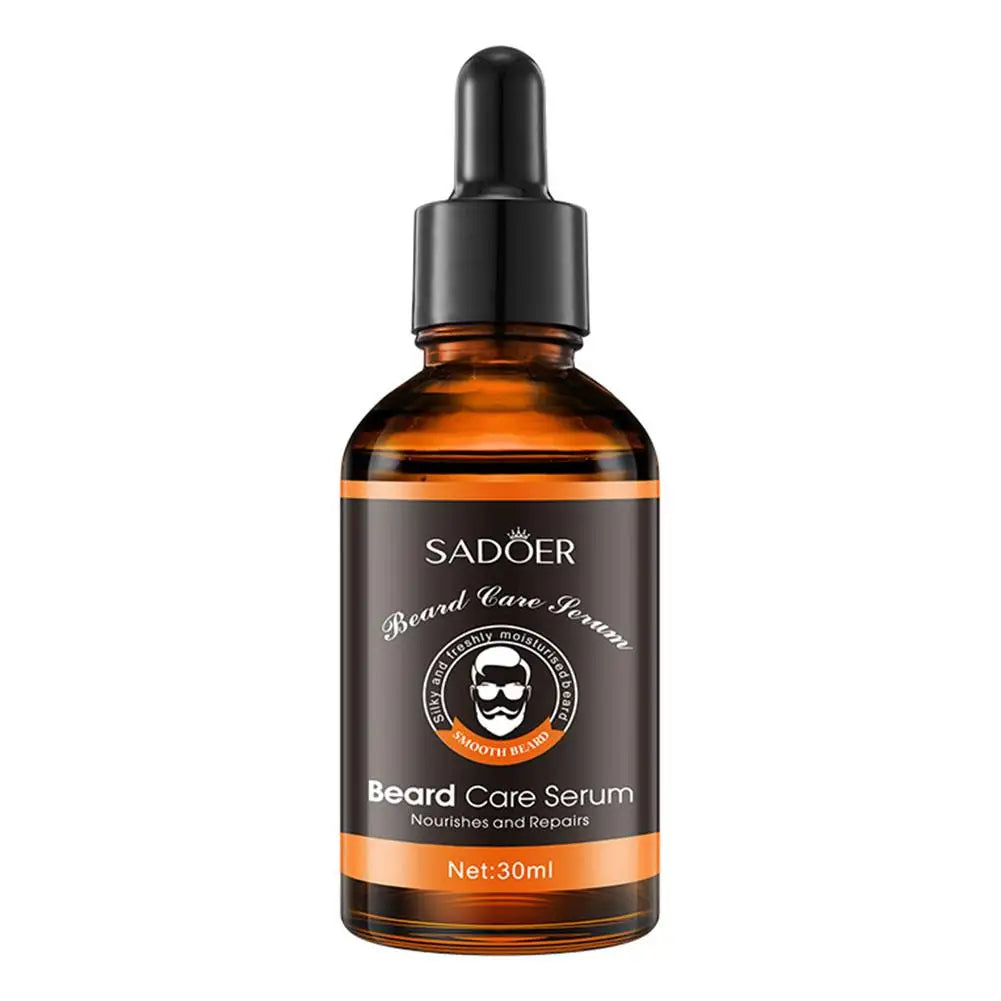 2pcs Beard Care Oil For Men Natural Organic Beard Care Fast Shine Soften Beard Strengthens Mustaches Smooth Nourishing Beard Oil