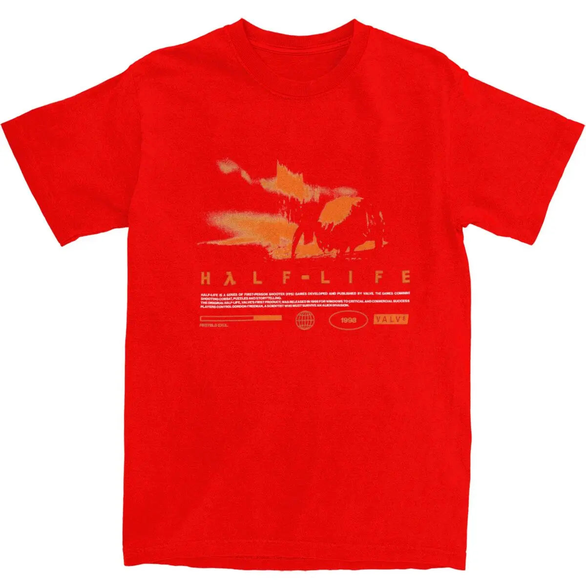 Pixel Print Cotton Men Tee