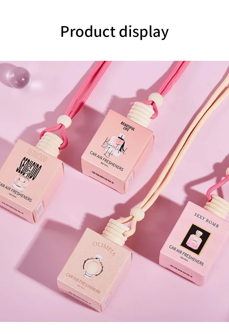 Perfume Bottle Car Perfume, Long-term Car Air Freshener, Car Perfume Used for Car Interior Accessories, Keep Charming and Fresh