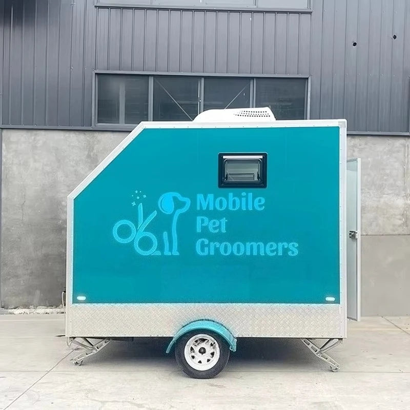 Fully Equipped Mobile Grooming Trailer