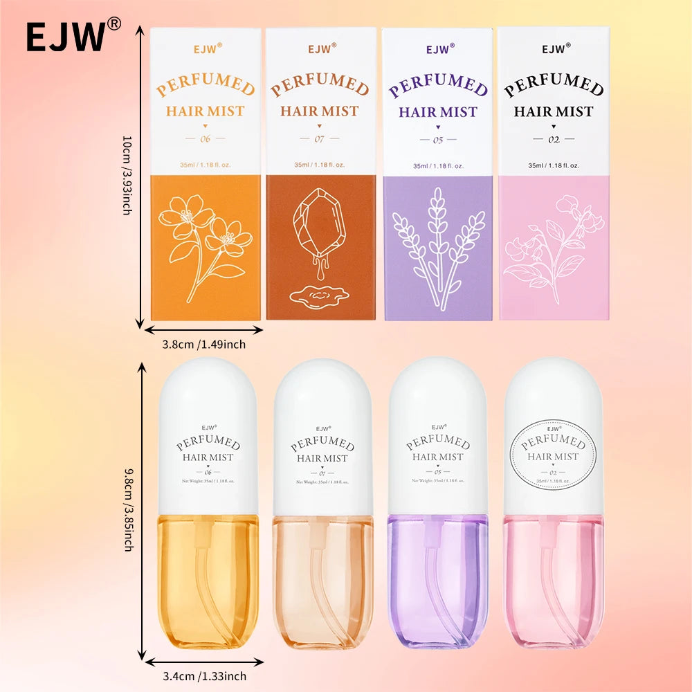 Hair Repair Perfume Hair Care Essential Oil: Deep Cleansing, Deep Care Hair Perfume Long-lasting Natural Fragrance Hair Spray.