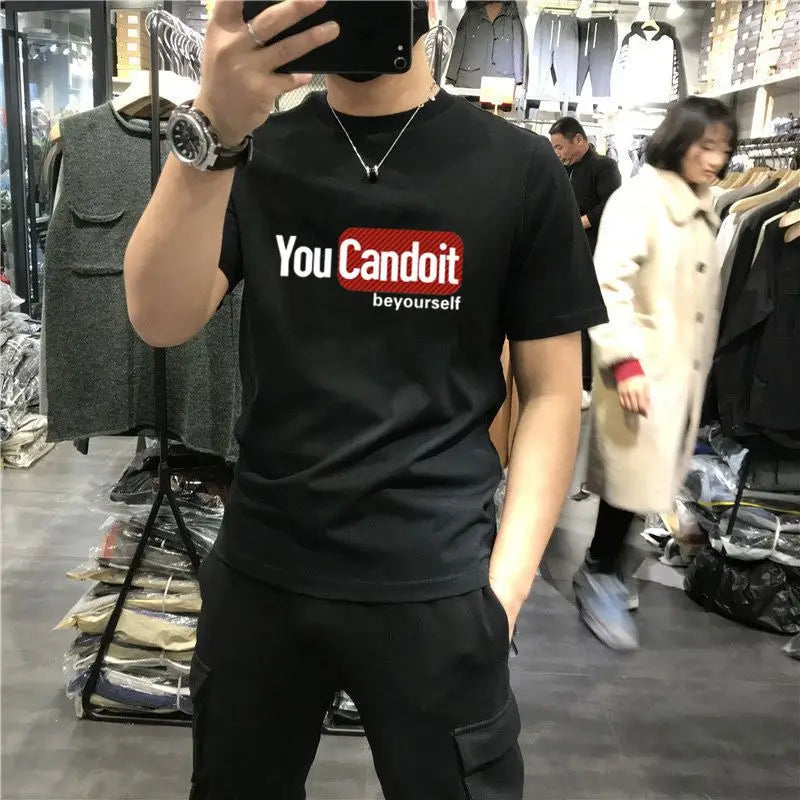 Vintage Alphabet Street Tee Men