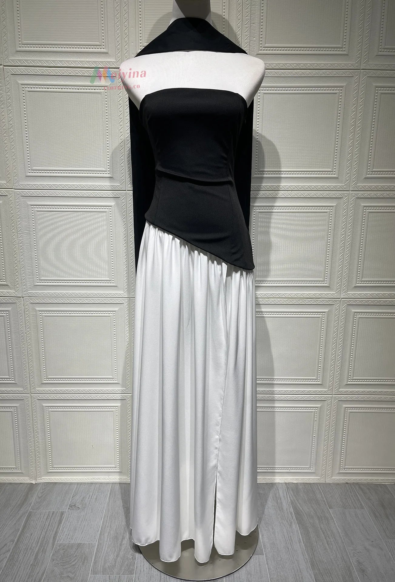 Chiffon Lace Ethereal Evening Gown